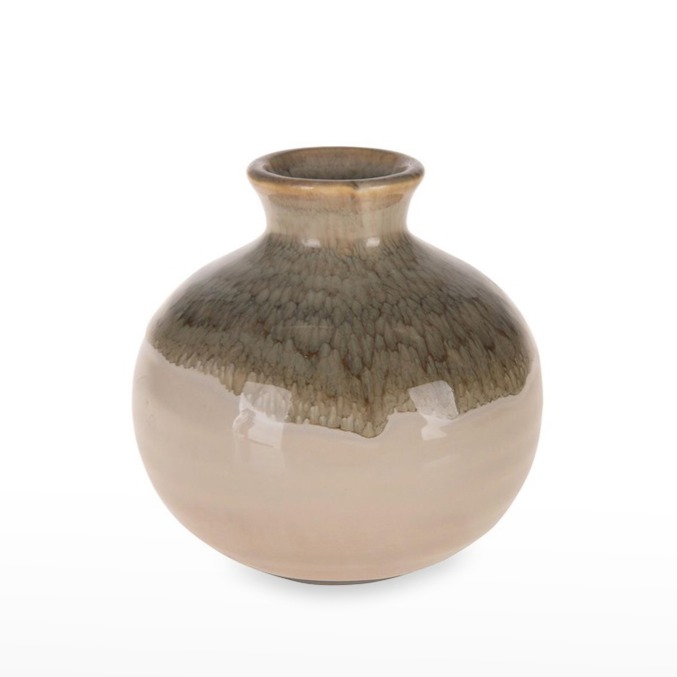 Vaso Porcelana Creme